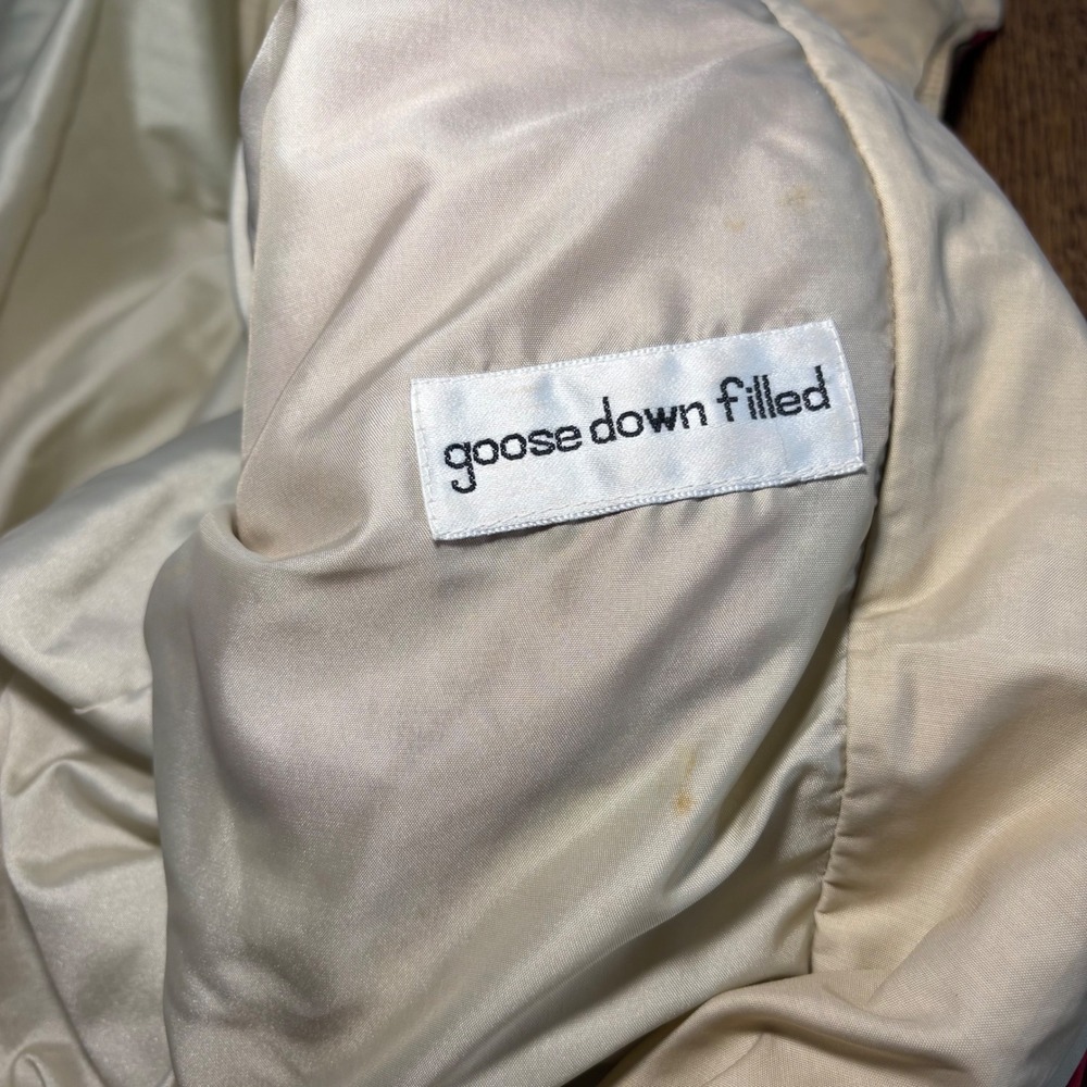 Vintage Bogner Red Goose Down Puffer Ski Jacket USA Made Womens EUR 36 Retro - Picture 3 of 13